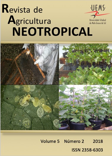 					View Vol. 5 No. 2 (2018): REVISTA DE AGRICULTURA NEOTROPICAL
				