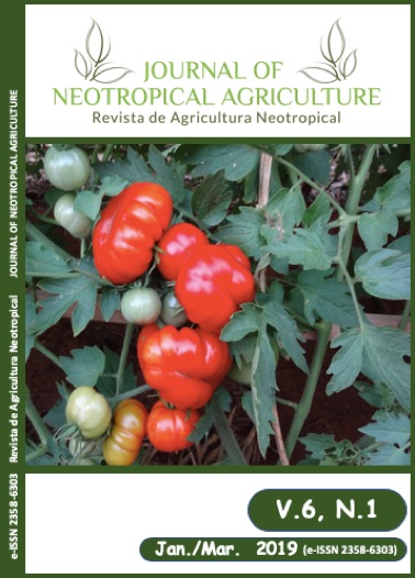 					View Vol. 6 No. 1 (2019): REVISTA DE AGRICULTURA NEOTROPICAL
				