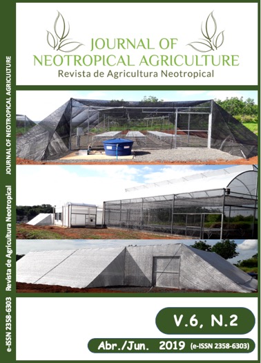 					View Vol. 6 No. 2 (2019): REVISTA DE AGRICULTURA NEOTROPICAL
				