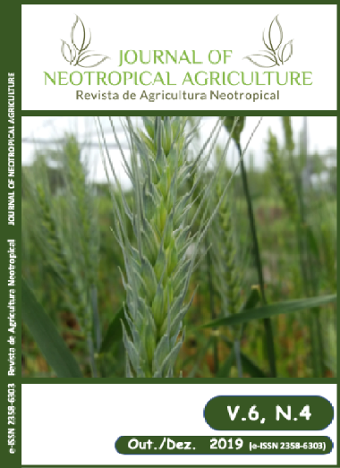 					View Vol. 6 No. 4 (2019): REVISTA DE AGRICULTURA NEOTROPICAL
				