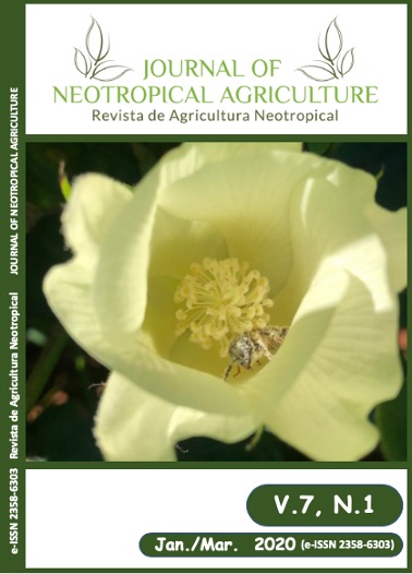 					View Vol. 7 No. 1 (2020): REVISTA DE AGRICULTURA NEOTROPICAL
				