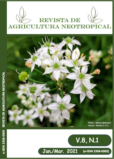					View Vol. 8 No. 1 (2021): REVISTA DE AGRICULTURA NEOTROPICAL
				
