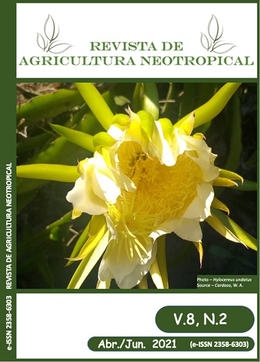 					View Vol. 8 No. 2 (2021): REVISTA DE AGRICULTURA NEOTROPICAL
				