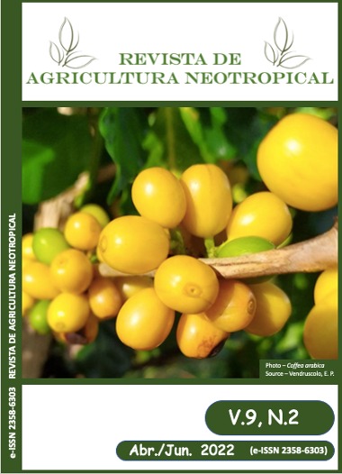 					View Vol. 9 No. 2 (2022): REVISTA DE AGRICULTURA NEOTROPICAL
				