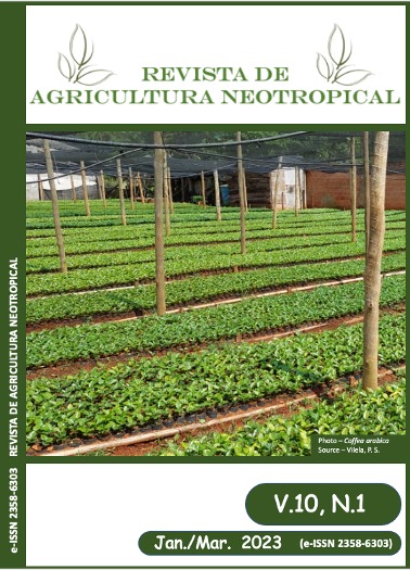 					View Vol. 10 No. 1 (2023): REVISTA DE AGRICULTURA NEOTROPICAL
				