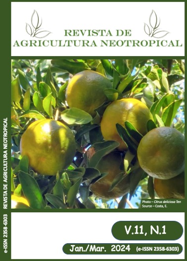 					View Vol. 11 No. 1 (2024): REVISTA DE AGRICULTURA NEOTROPICAL
				