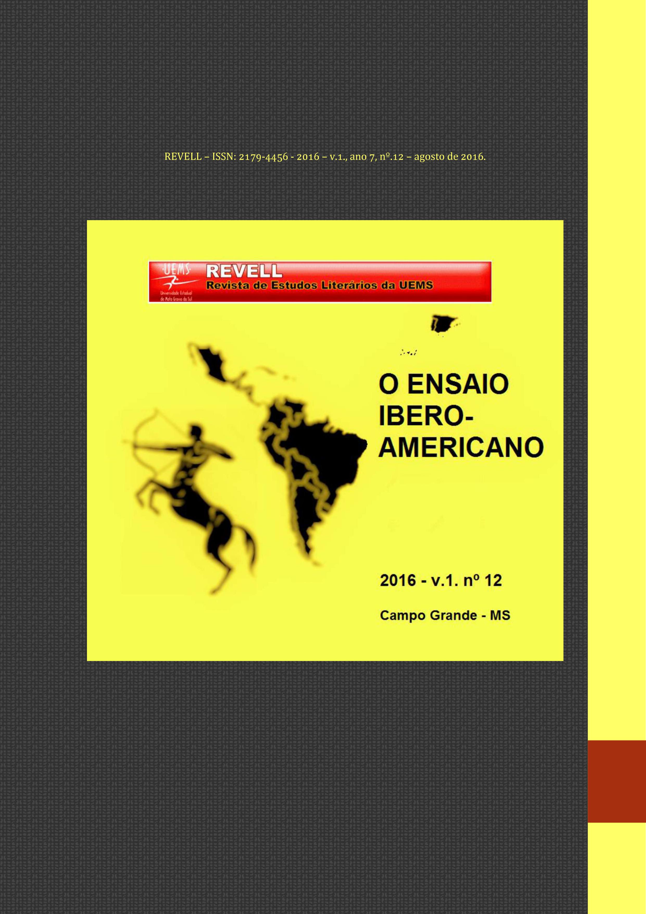 					Visualizar v. 1 n. 12 (2016): O ENSAIO IBERO-AMERICANO
				